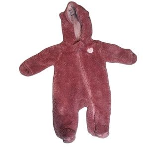 Carter’s Pink Fleece Bodysuit 3 Months